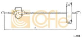 Трос ручного тормоза