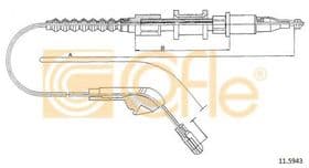 Трос ручного тормоза
