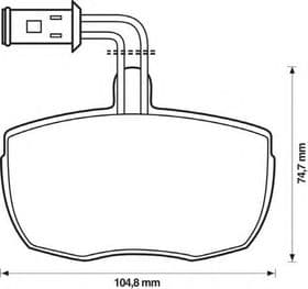 Гальмівні колодки