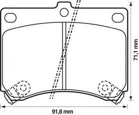Тормозные колодки