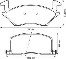 Тормозные колодки