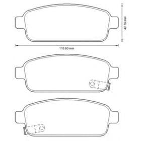 Тормозные колодки