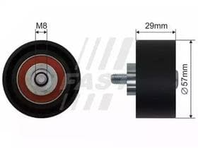 Обвідний ролик ременя ГРМ