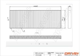 Фільтр салону Dr!ve+ dp1110120096
