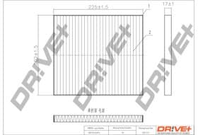 Фільтр салону Dr!ve+ dp1110120076