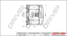 Оливний фільтр Dr!ve+ dp1110110282