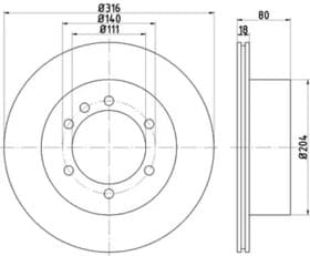 Гальмівний диск