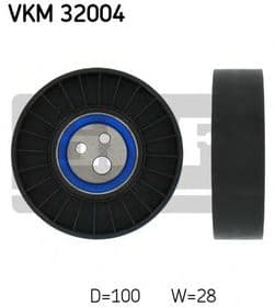 Обводной ролик поликлинового ремня