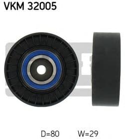 Обвідний ролик поліклинового ременя