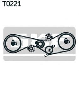 Комплект ременя ГРМ