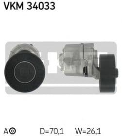 Натяжной ролик поликлинового ремня