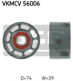 Обводной ролик поликлинового ремня