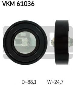 Обводной ролик поликлинового ремня