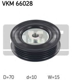 Обводной ролик поликлинового ремня Обводной ролик поликлинового ремня