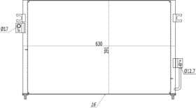 Радіатор кондиціонера