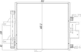 Радиатор кондиционера