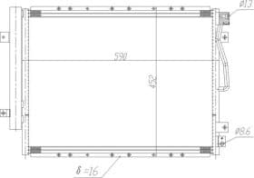 Радиатор кондиционера