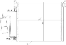 Радиатор кондиционера