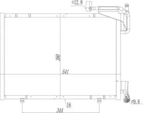 Радіатор кондиціонера