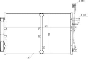 Радіатор кондиціонера