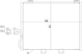 Радиатор кондиционера
