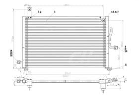 Радиатор кондиционера