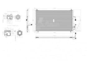 Радиатор кондиционера