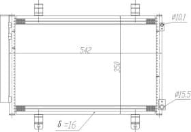 Радіатор кондиціонера