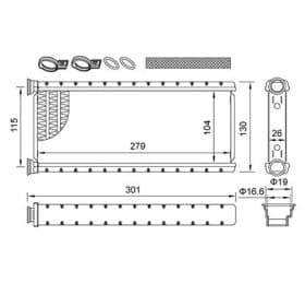 Радіатор пічки