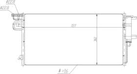 Радиатор кондиционера Радиатор кондиционера
