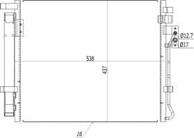 Радиатор кондиционера
