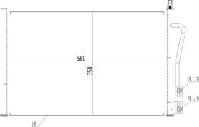 Радіатор кондиціонера