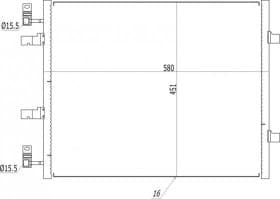 Радиатор кондиционера