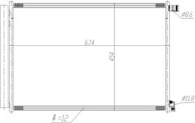 Радіатор кондиціонера