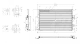 Радиатор кондиционера Радиатор кондиционера