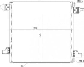 Радиатор кондиционера