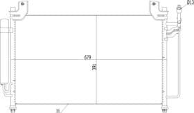 Радиатор кондиционера