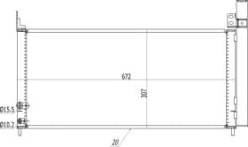 Радіатор кондиціонера