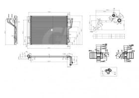 Радиатор кондиционера