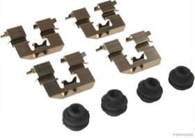 Комплектующие дисковых тормозных колодок Комплектующие дисковых тормозных колодок