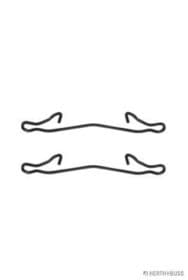 Комплектующие дисковых тормозных колодок Комплектующие дисковых тормозных колодок