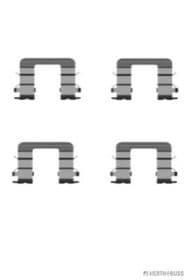 Комплектующие дисковых тормозных колодок Комплектующие дисковых тормозных колодок