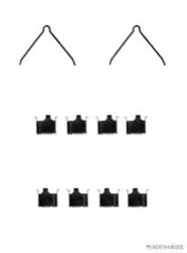 Комплектующие дисковых тормозных колодок