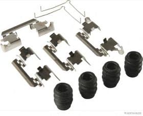 Комплектующие дисковых тормозных колодок Комплектующие дисковых тормозных колодок