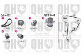 Комплект ремня ГРМ + помпа Комплект ремня ГРМ + помпа