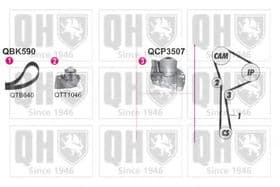 Комплект ременя ГРМ + помпа Комплект ременя ГРМ + помпа