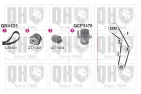 Комплект ремня ГРМ + помпа