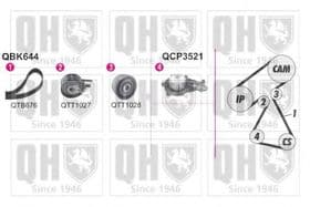 Комплект ременя ГРМ + помпа Комплект ременя ГРМ + помпа
