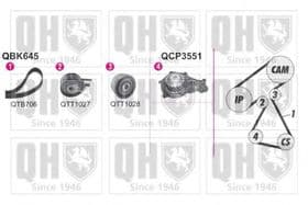 Комплект ременя ГРМ + помпа Комплект ременя ГРМ + помпа