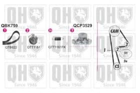 Комплект ременя ГРМ + помпа Комплект ременя ГРМ + помпа